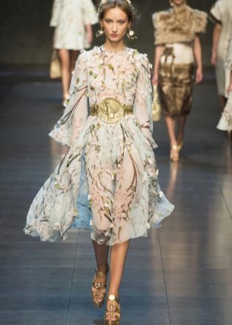 Pearl Organza Dress