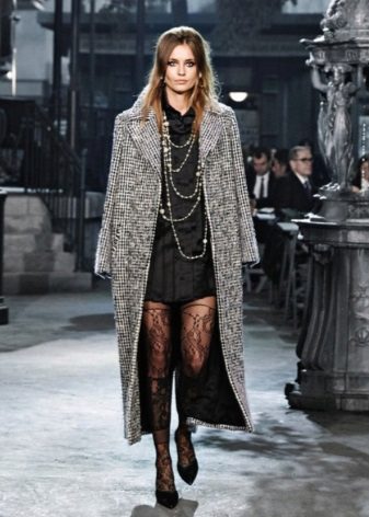 Chanel dress with pearls
