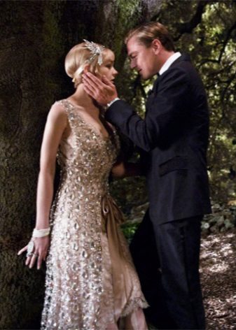 Dress heroine Daisy mula sa The Great Gatsby movie
