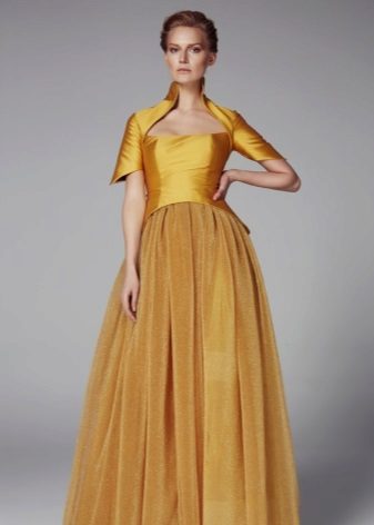 Yellow oak dress