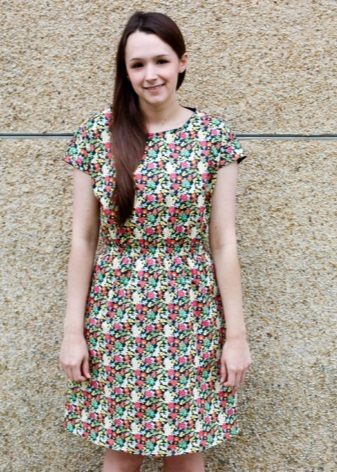 Floral print dress