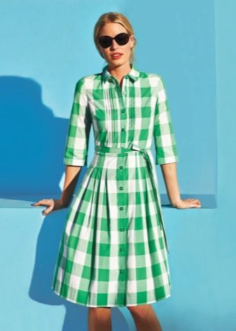 Green dress shirt