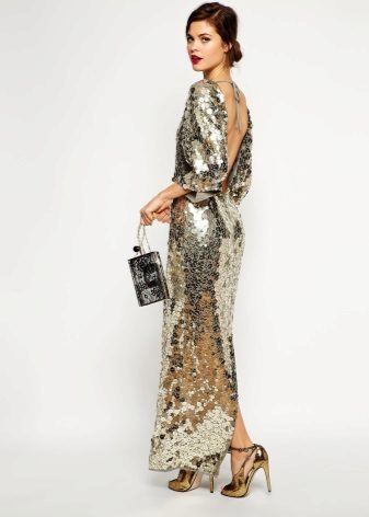 Brilliant dress sa sahig