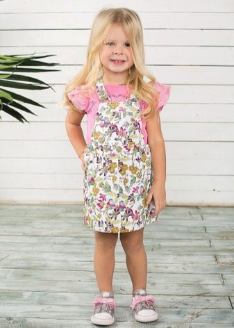 Summer dress para sa mga batang babae 4 na taon