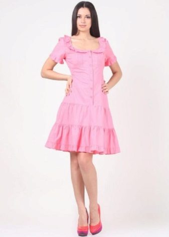 cambric dress para sa opisina