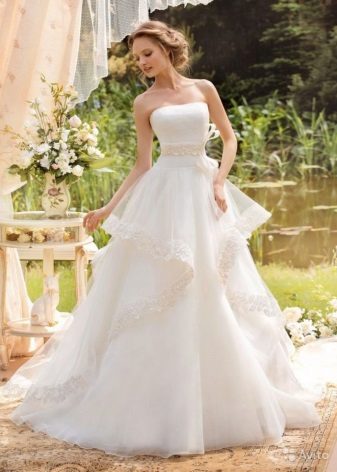 organza prom dress