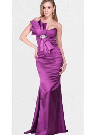 lilang satin dress