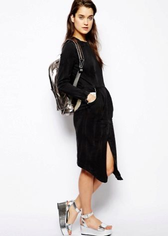 Split Skirt at Sport Sandals