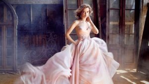Ballroom wedding dresses - napaka curvaceous para sa princesses