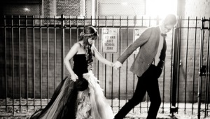Black Wedding Dress - Para sa Maluho Bride
