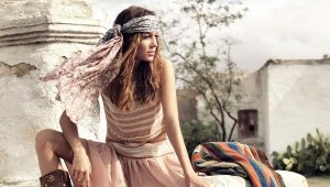 Boho-style dresses - isang simbolo ng kalayaan at bohemianness
