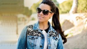 Denim jacket na may guhitan - fashion ay cyclical!