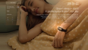 Fitness pulseras na may isang smart alarm clock