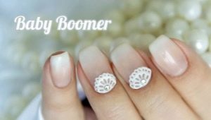 Manicure Baby Boomer: features and tips for creating