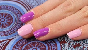 Shades ng gel polishes at kanilang mga kumbinasyon