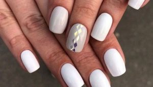 White gel polish: mga pagpipilian sa disenyo at mga rekomendasyon para sa paggamit