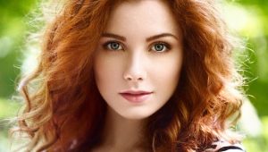 Anong kulay ng kolorete ang angkop para sa mga red-haired girls?