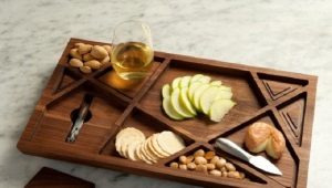 Trays: materyales, anyo at disenyo