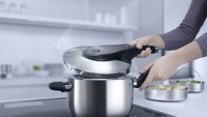 Ang mga cooker ng presyon na gawa sa hindi kinakalawang na asero na gawa sa Russia