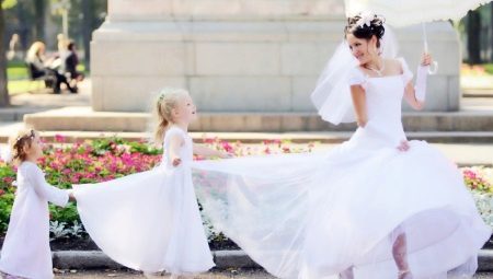 Crinoline (hoops, rings) sa ilalim ng damit-pangkasal