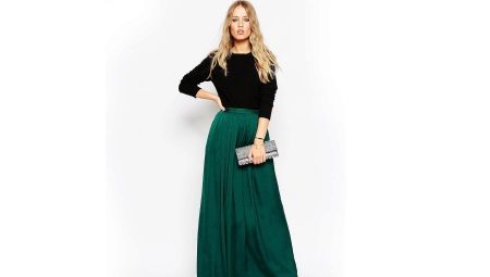 Skirt in the floor - elegance with notes of solemnity