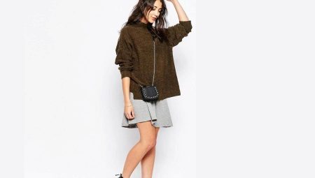 Gray skirts