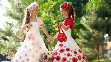 Elegant fluffy dress for a girl: give the baby a princess image