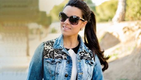 Denim jacket na may guhitan - fashion ay cyclical!