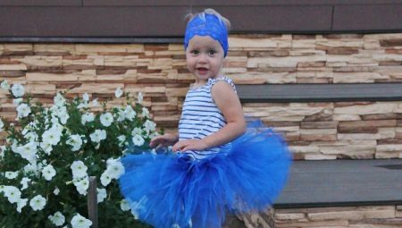 Skirt-pack for girls: what to wear and how to sew tulle?