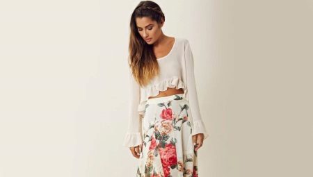 Floral Print Skirts