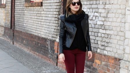 Maroon trousers