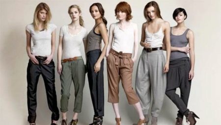 Estilo ng pantalon ng mga babae