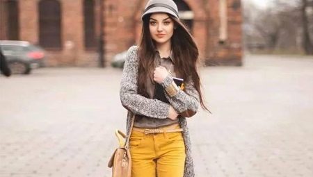 Mustard pants