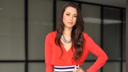 Red blouses