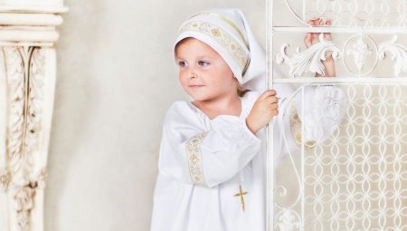 Baptismal shirt for girls