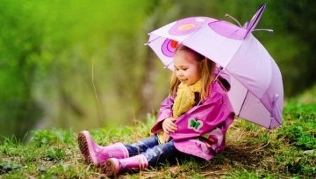 Mga raincoats ng mga bata