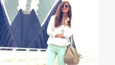 Mga pantalon ng Mint