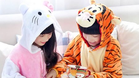 Mga terry pajama ng mga bata