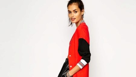 Long bomber jacket
