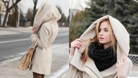 Coat na may hood