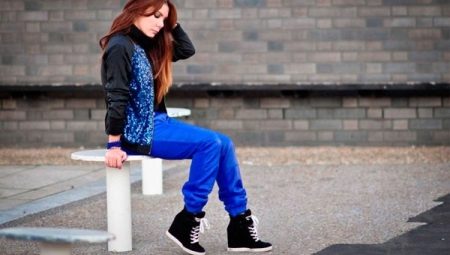 Black sneakers