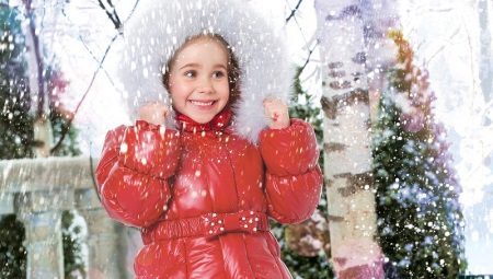 Winter suit para sa mga batang babae