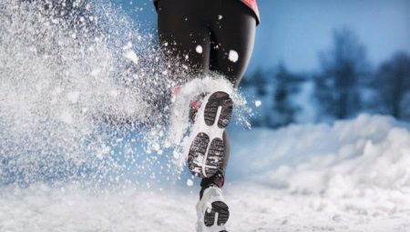 Running shoes for running in winter