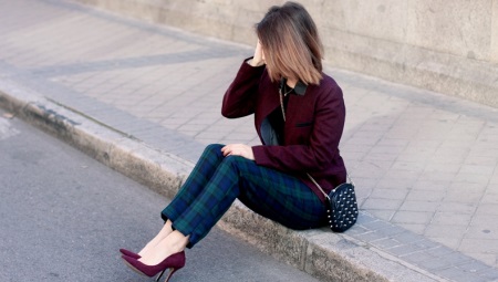 Claret shoes