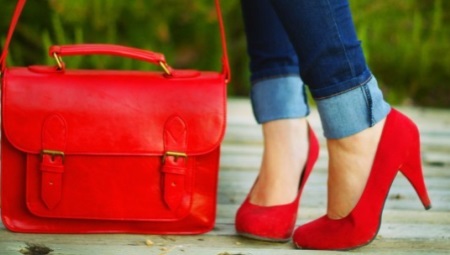 Colored shoes