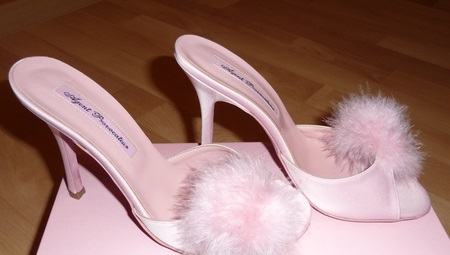 Home shoes with heels