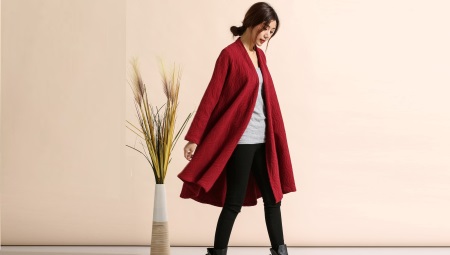 Coat without lining