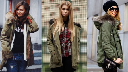 Khaki parka