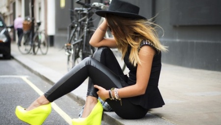 Leather Wedge Shoes