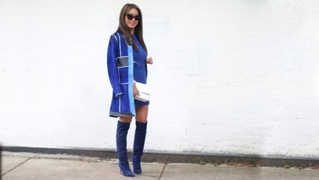 Blue boots